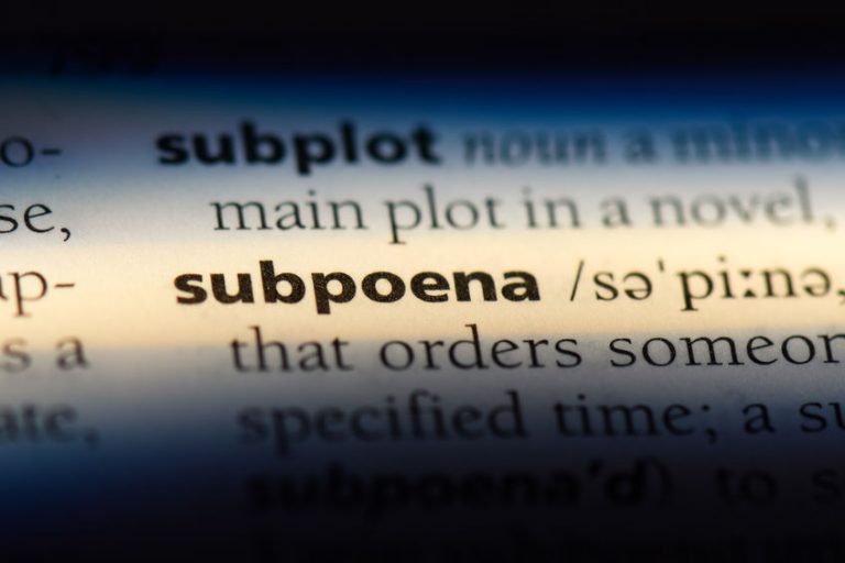 What Are the Different Types of Subpoenas? Reliant Court Services, Inc.